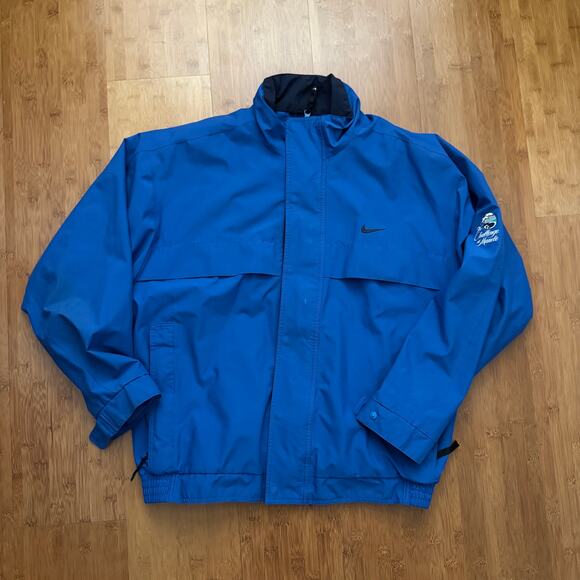 Vintage Nike Windbreaker Jacket Mens Large Hawaii Golf Manele Bay - Picture 1 of 6